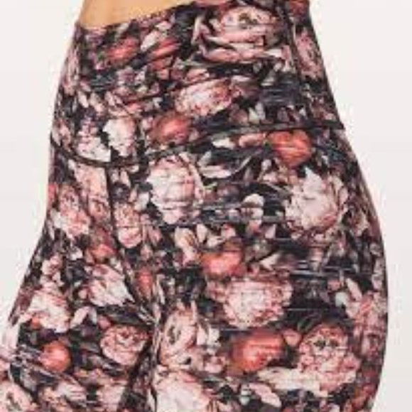 Lululemon Floral Wunder Under Hi-Rise Nulux size 10 - Picture 4 of 6